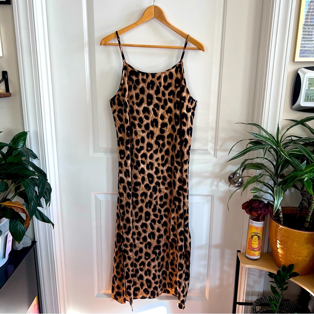 BEAUTIFUL leopard print XL SHEIN dress!